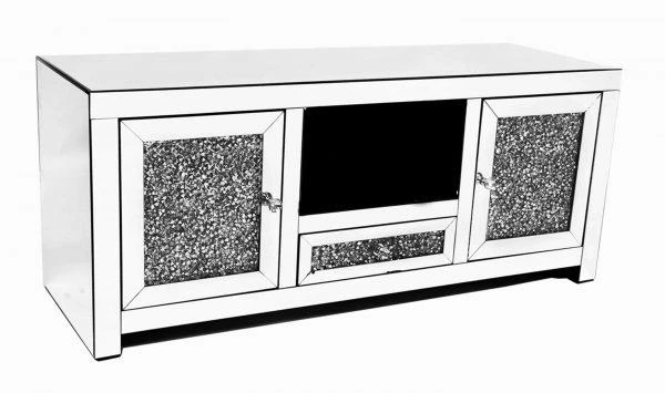 ASR INTERIOR Crushed Diamond TV Unit 6 ASR INTERIOR Crushed Diamond TV Unit
