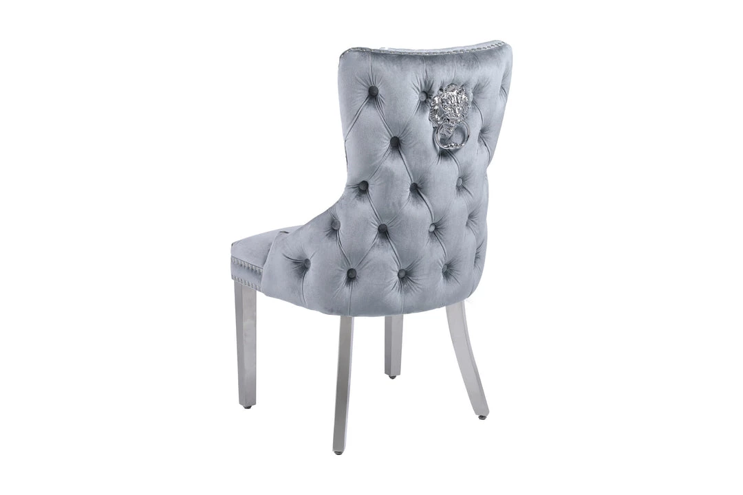 Furniture Imports LTD Victoria Grey Silver Dining Chair 5 Furniture Imports LTD Victoria Grey Silver Dining Chair