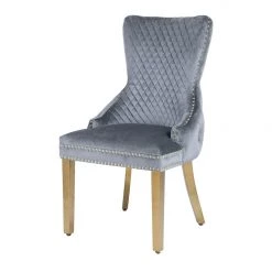 Furniture Imports LTD Victoria Grey & Gold Dining Chair 7 Furniture Imports LTD Victoria Grey & Gold Dining Chair