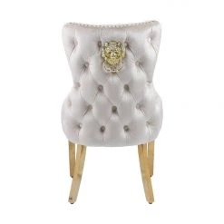 Furniture Imports LTD Victoria Cream & Gold Dining Chair