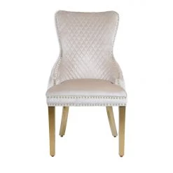 Furniture Imports LTD Victoria Cream & Gold Dining Chair