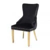 Furniture Imports LTD Victoria Black & Gold Dining Chair 1 Furniture Imports LTD Victoria Black & Gold Dining Chair