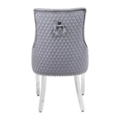 Furniture Imports LTD Majestic Dining Chairs Grey Round Knocker