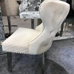 ASR INTERIOR Valentino Velvet Dining Chair