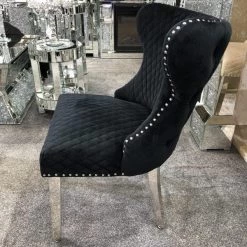 ASR INTERIOR Valentino Velvet Dining Chair