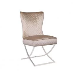 ASR INTERIOR Roma Velvet Dining Chair Wingback DINING CHAIRS