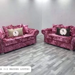 Velvetsofa CHELSEA LUSTRO CRUSHED VELVET SOFA RANGE