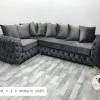 Furniture Imports LTD ASHTON 9FT X 6FT PREMIUM MONACO STEEL FRENCH VELVET SOFA RANGE 1 Furniture Imports LTD ASHTON 9FT X 6FT PREMIUM MONACO STEEL FRENCH VELVET SOFA RANGE