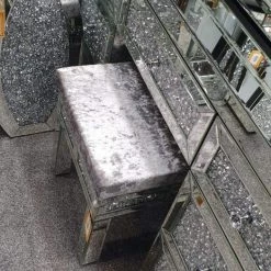 ASR INTERIOR DRESSING TABLE Crushed Diamond Double Dresser