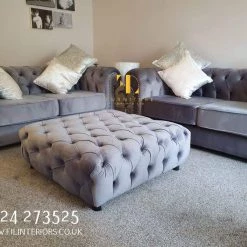 Velvetsofa Rockingham Chesterfield French Velvet Sofa Range