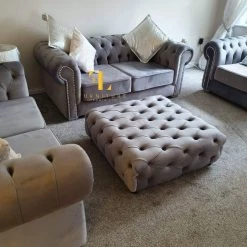 Velvetsofa Rockingham Chesterfield French Velvet Sofa Range