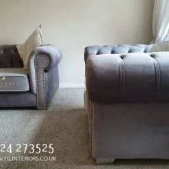 Velvetsofa Rockingham Chesterfield French Velvet Sofa Range