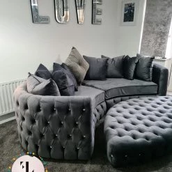 Sofa Sid Curved Velvet Royal Bohemia Sofa