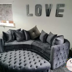 Sofa Sid Curved Velvet Royal Bohemia Sofa