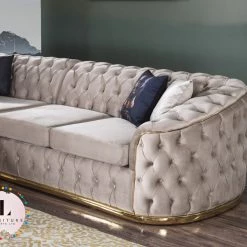 TURKISH Khalifah Sofa 3+2 Range Plush Velvet - Choose Combination DUBAI SOFA COLLECTION 39 TURKISH Khalifah Sofa 3+2 Range Plush Velvet - Choose Combination DUBAI SOFA COLLECTION