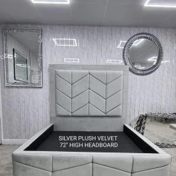 FIL KNIGHTSBRIDGE BED IN PLUSH VELVET