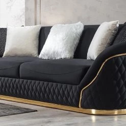 TURKISH Beverley Sofa 3+2 Range Plush Velvet - Choose Combination DUBAI SOFA COLLECTION