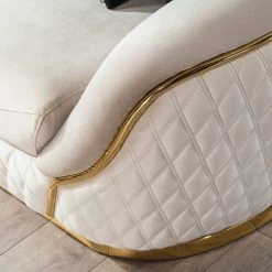 TURKISH Beverley Corner Sofa Range Plush Velvet - Choose Combination