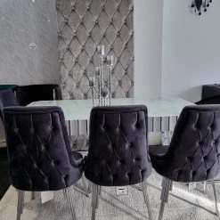 Furniture Imports LTD DUBAI OCCATIONAL FURNITURE LOTUS DINING TABLE SET