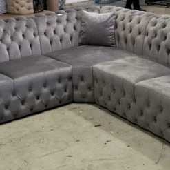 TURKISH Bvlgari Corner Sofa Range Plush Velvet - Choose Combination DUBAI SOFA COLLECTION 15 TURKISH Bvlgari Corner Sofa Range Plush Velvet - Choose Combination DUBAI SOFA COLLECTION