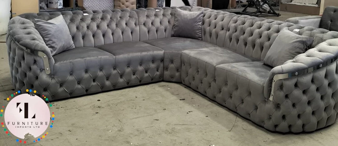 TURKISH Bvlgari Corner Sofa Range Plush Velvet - Choose Combination DUBAI SOFA COLLECTION 13 TURKISH Bvlgari Corner Sofa Range Plush Velvet - Choose Combination DUBAI SOFA COLLECTION