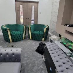 TURKISH Mayfair Sofa 3+2 Range Plush Velvet - Choose Combination DUBAI SOFA COLLECTION