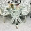 ASR Catania Crushed Diamond Round Dining Table