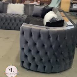 TURKISH DUBAI SOFA COLLECTION Mayfair Corner Sofa Range Plush Velvet - Choose Combination