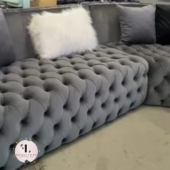 TURKISH DUBAI SOFA COLLECTION Mayfair Corner Sofa Range Plush Velvet - Choose Combination