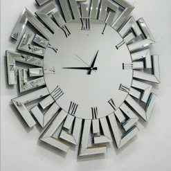 Furniture Imports LTD Aztec Mirrored Wall Clock