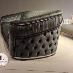 Furniture Imports LTD DUBAI SOFA COLLECTION Ambassador 3+2 Seater Plush Velvet