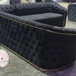TURKISH Ambassador Corner Sofa Range Plush Velvet - 270cm X 270cm