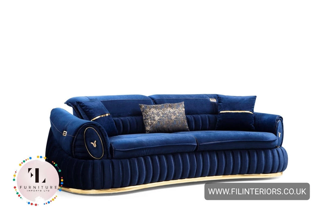 TURKISH DUBAI SOFA COLLECTION Castillo Velvet Sofa 3+2 Range Plush Velvet - Choose Combination 23 TURKISH DUBAI SOFA COLLECTION Castillo Velvet Sofa 3+2 Range Plush Velvet - Choose Combination