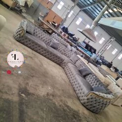 TURKISH Bvlgari Corner Sofa Range Plush Velvet - Choose Combination DUBAI SOFA COLLECTION 21 TURKISH Bvlgari Corner Sofa Range Plush Velvet - Choose Combination DUBAI SOFA COLLECTION