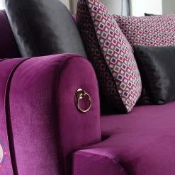 TURKISH Lucia 3+2 Sofa Range Plush Velvet - Choose Combination