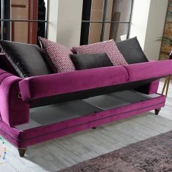 TURKISH Lucia 3+2 Sofa Range Plush Velvet - Choose Combination