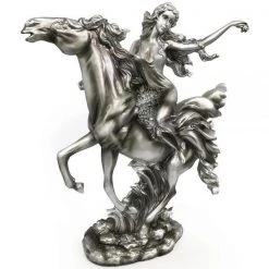 ASR INTERIOR HOUSE HOLD ORNAMENTS + STATUES Horse Lady