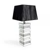 ASR INTERIOR MIRRORED FURNITURE Floating Crystal 3 Layers Lamp