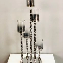 ASR INTERIOR SALE ITEMS Crystal Candle Holder 5 Bar