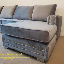 Velvetsofa SOFAS Ambassador Premium Velvet Double Chaise Corner Sofa Suite 17 Velvetsofa SOFAS Ambassador Premium Velvet Double Chaise Corner Sofa Suite