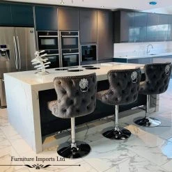 ASR INTERIOR SALE ITEMS Valentino Luxury Lion KnockerBack Barstool - 4 Colours 25 ASR INTERIOR SALE ITEMS Valentino Luxury Lion KnockerBack Barstool - 4 Colours