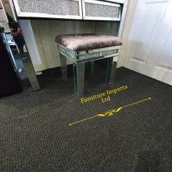 ASR Crushed Diamond Dresser Stool