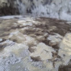 ASR INTERIOR Venice Lustro Premium Crushed Velvet Silver Dining Chair