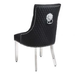 Furniture Imports LTD Majestic Hudson Grey PU Leather Dining Chair