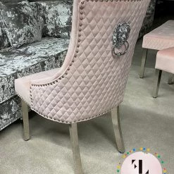 Furniture Imports LTD Majestic Dining Chairs Grey Black Cream Silver Pink