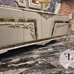 Furniture Imports LTD DUBAI OCCATIONAL FURNITURE VERONA CAPPUCCINO SIDEBOARD 160CM WIDE