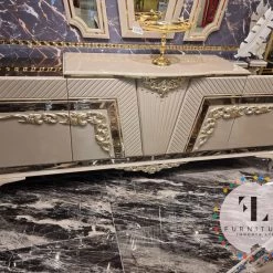 Furniture Imports LTD DUBAI OCCATIONAL FURNITURE VERONA CAPPUCCINO SIDEBOARD 160CM WIDE