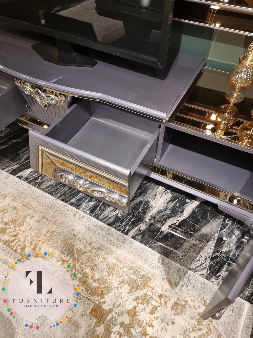 Furniture Imports LTD VERONA ANTHRACITE TV UNIT 160CM 10 Furniture Imports LTD VERONA ANTHRACITE TV UNIT 160CM