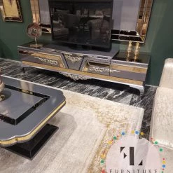 Furniture Imports LTD VERONA ANTHRACITE TV UNIT 160CM