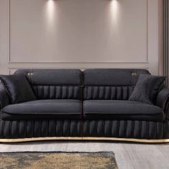 TURKISH DUBAI SOFA COLLECTION Castillo Velvet Sofa 3+2 Range Plush Velvet - Choose Combination 30 TURKISH DUBAI SOFA COLLECTION Castillo Velvet Sofa 3+2 Range Plush Velvet - Choose Combination